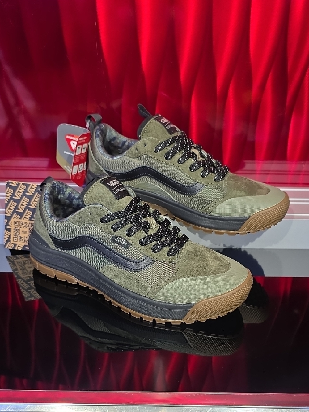 Vans Ultrarange EXO Rain Camo Dark Olive Men’s 8 Women’s 9.5 Trail